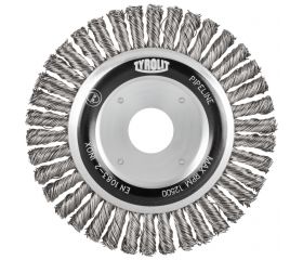 Tyrolit Cepillos redondos para conductos para acero 125 x 6 x 21 #1RDZ 125X6X21X22,2 SH0,5 PIPELINER P