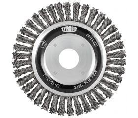 Tyrolit Cepillos redondos para conductos para acero inoxidable 125 x 6 x 21 #1RDZ 125X6X21X22,2 E0,5INOX PIPELINER P