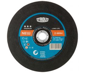 Tyrolit Discos de desbaste LONGLIFE Z-MAX para acero 230 x 7 #27E 230x7x22,23 ZA24S-BFX