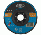 Tyrolit Discos de desbaste LONGLIFE Z-MAX para acero 115 x 4 #27E 115x4x22,23 ZA24S-BFX