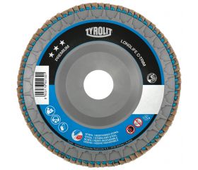 Tyrolit Discos de láminas *** LONGLIFE C-TRIM para acero y acero inoxidable 150 #28SLN 150x22,23 ZA60T-B