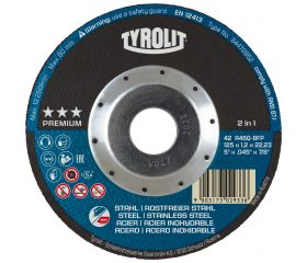 Tyrolit discos de corte #42F 125x1,2x22,23 A46Q-BFP
