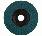 Tyrolit Discos de láminas TWINFLAP para acero y acero inoxidable 115 #28XLN 115x22,23 ZAZA60Q-B