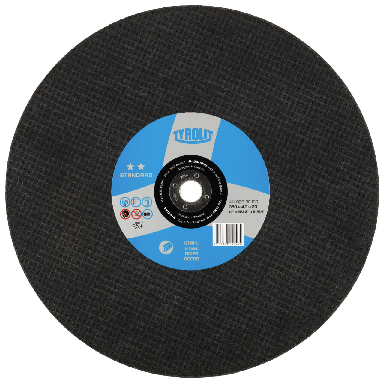 Discos de corte STANDARD para acero