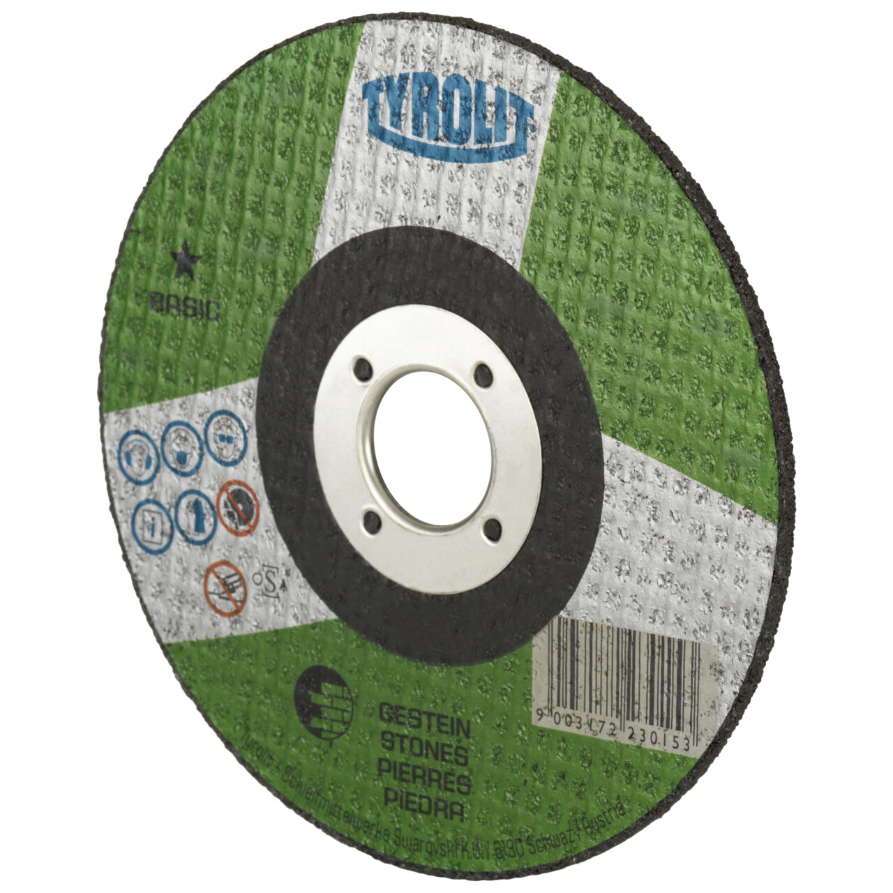 Tyrolit Disco de corte recto 178x3x22,23 C30 BASIC piedra