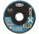 Discos de corte PREMIUM X-LOCK para acero y acero inoxidable