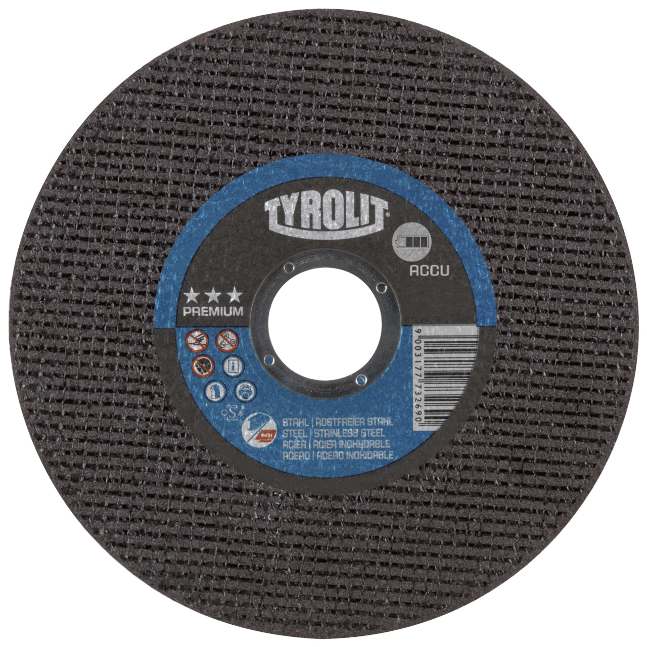 Discos de corte PREMIUM ACCU para acero y acero inoxidable