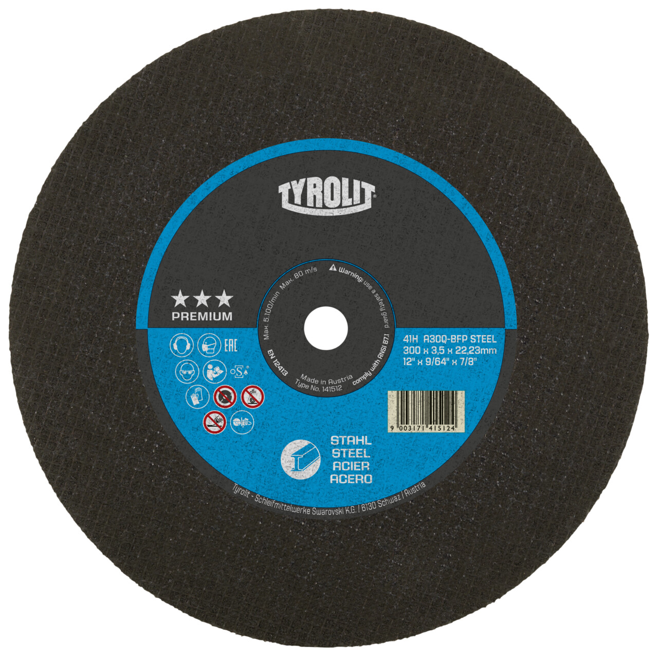 Discos de corte PREMIUM para acero