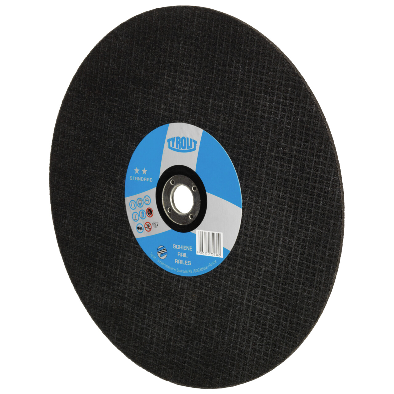 Tyrolit Disco de corte recto 350x4x20 A30 STANDARD raíles