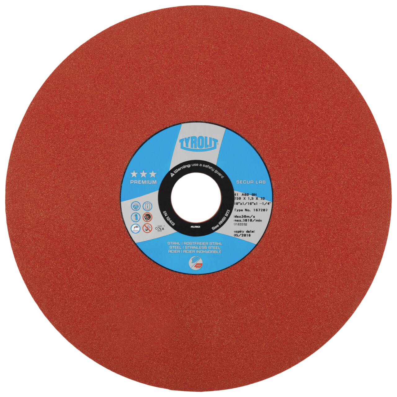 Discos de corte de laboratorio PREMIUM para acero y acero inoxidable