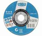 Tyrolit Disco de corte LONGLIFE abombado 125x2,5x22,23 A30 PREMIUM acero