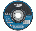 Tyrolit Disco de corte abombado 125x2,5x22,23 A30 PREMIUM acero/inox