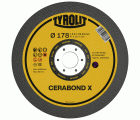 Discos de corte CERABOND X para hierro fundido