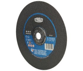 Tyrolit Disco de corte abombado 230x3x22,23 A30 PREMIUM acero/inox