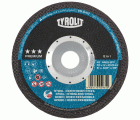 Tyrolit Disco de corte abombado 150x1,2x22,23 A46 PREMIUM acero/inox
