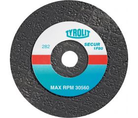 Tyrolit Muelas abrasivas 1F80 Para acero 50 x 6 x 6 #1F80 50x6x6 A30S-BFX 80