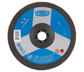Tyrolit Discos de láminas 2in1 para acero y acero inoxidable 115 #27XLA 115x22,2 ZA80Q-B