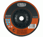 Tyrolit Discos de desbaste VIBSTAR para acero inoxidable 230 x 7 #27EV 230x7x22,23 A30R-BFX