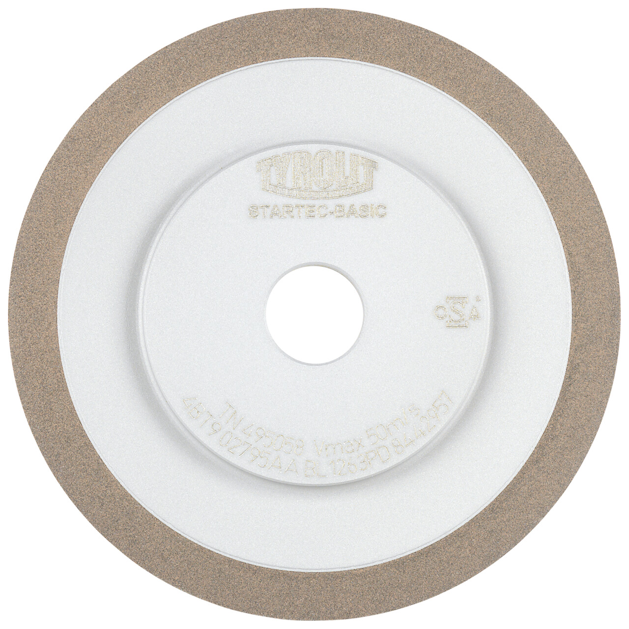 Muelas para herramientas CNC rectificado en húmedo con CBN aglomerado con resina para aceros sin aleación y de baja aleación, aceros de alta aleación y HSS