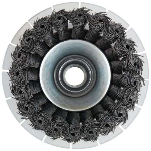 Tyrolit Cepillos cónicos SHIELD para acero 100 x 20 x M14-2 #28KDZ 100X20XM14-2 S0,5 SHIELD P
