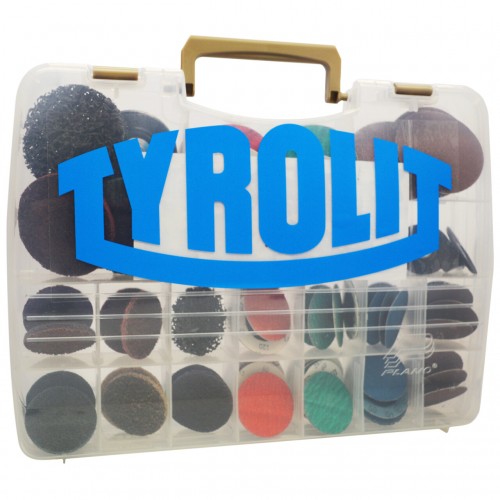 Tyrolit Set de QUICK-CHANGE DISCS de uso universal 50 #PAD QDISC 50xR_75XR DEMOBOX P