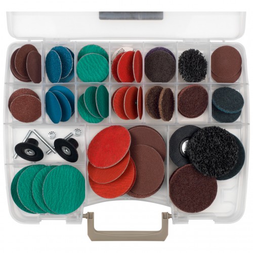 Tyrolit Set de QUICK-CHANGE DISCS de uso universal 50 #PAD QDISC 50xR_75XR DEMOBOX P