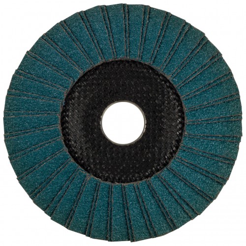 Tyrolit Discos de láminas TWINFLAP para acero y acero inoxidable 115 #27XLA 115x22,23 ZAZA40Q-B