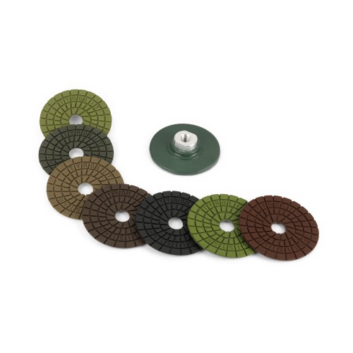 Tyrolit Set de pulido POLISTAR 100x3 piedra