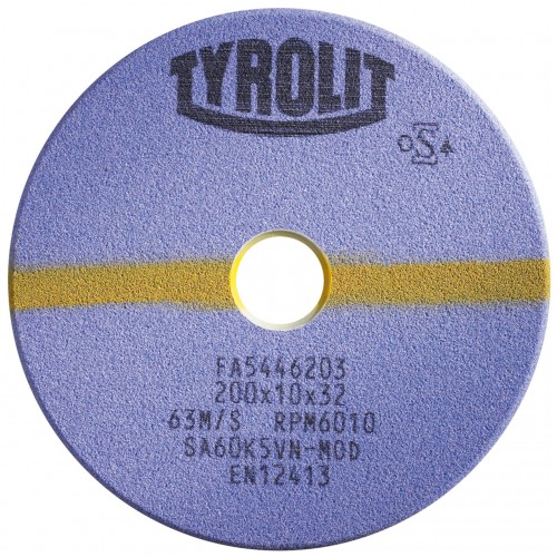 Tyrolit muelas cerámicas #1 200x10x32 SA60K5VN-MOD 63