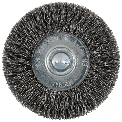 Tyrolit Cepillos de mango redondo para acero 20 x 4 x 3 - 6 x 30 #52RDW 20X4X3-6X30 S0,2 P