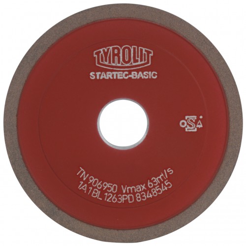 Tyrolit muelas de precisión #1A1 125x10x20 BL126-3-PD STARTEC-BASIC