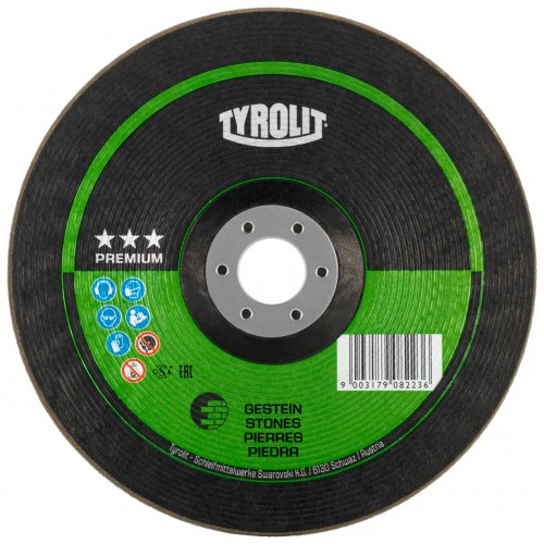 Tyrolit RONDELLER® para piedra 115 #29RON 115x22,23 C36S-BF