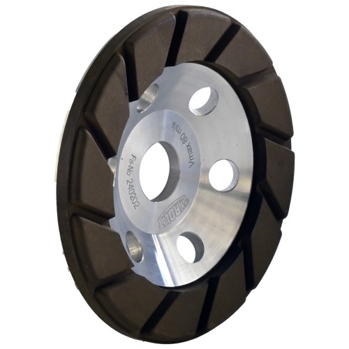 Disco lijador cerámico Ø 125, Velcro, grano 30