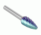 Tyrolit Fresa de metal duro 52RBF MX-HPC 6x18-6x50 PREMIUM acero/inox/fundición
