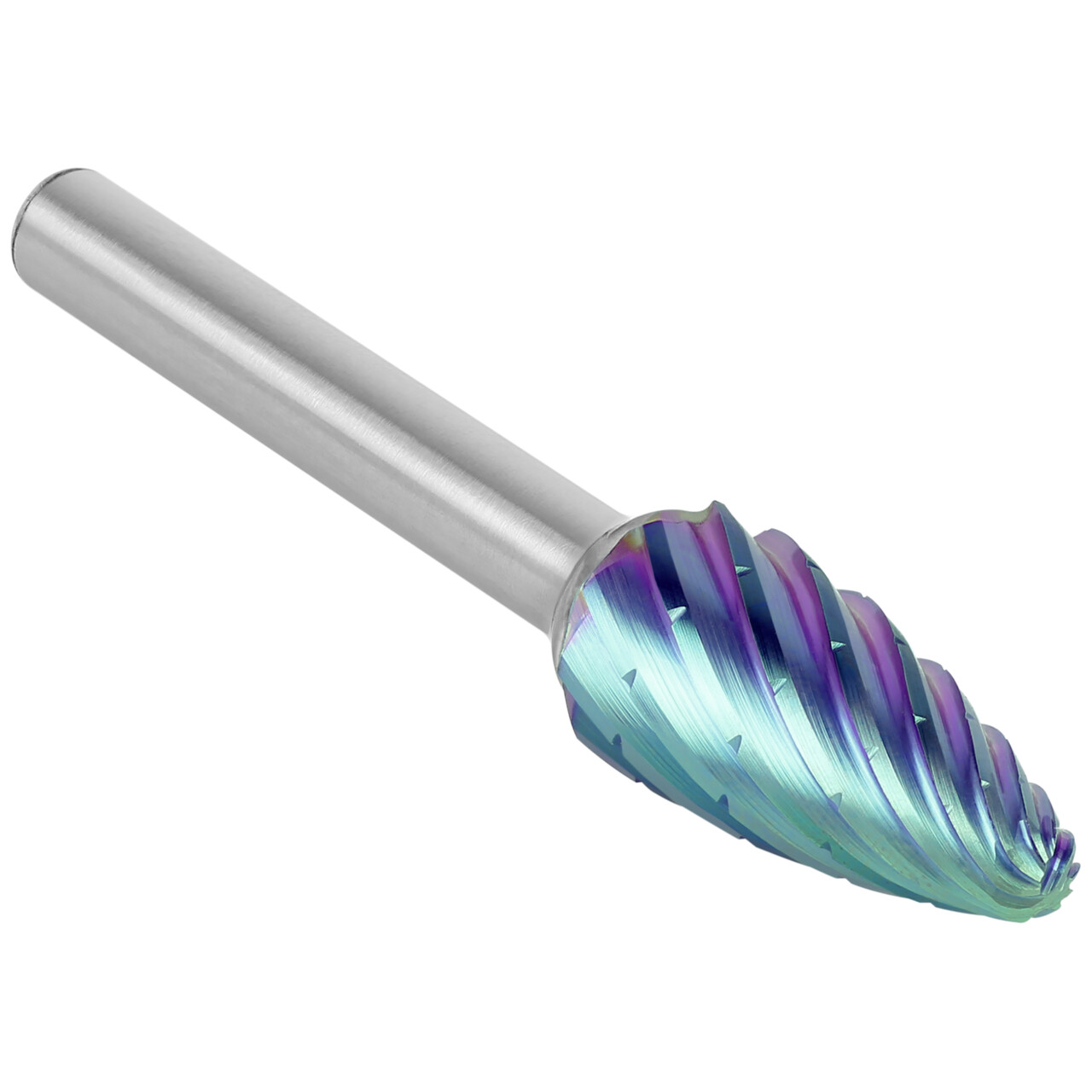 Tyrolit Fresa de metal duro 52RBF MX-HPC 6x18-6x50 PREMIUM acero/inox/fundición