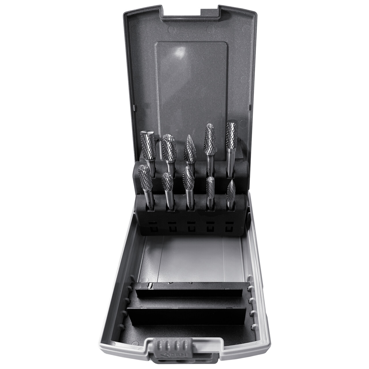 Kit de fresas de metal duro PREMIUM para hierro fundido, acero y acero inoxidable