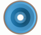 Tyrolit muelas de precisión #11V9 100x35x20 DE64-3-BS STARTEC-BASIC