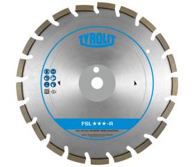 TYROLIT FSL-A Sierra de diamante para suelos 500x3,6x25,4 PREMIUM asfalto