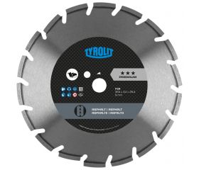 TYROLIT FSA Sierra de diamante para suelos 300x3,2x25,4 PREMIUM asfalto