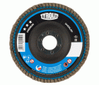 Tyrolit Discos de láminas OVERLAP para acero y acero inoxidable 125 #27SLA 125x22,2 ZA40Q-B