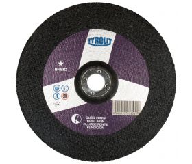 Tyrolit Discos de desbaste para hierro fundido 178 x 8 #27C 178x8x22,23 AC30N-BF