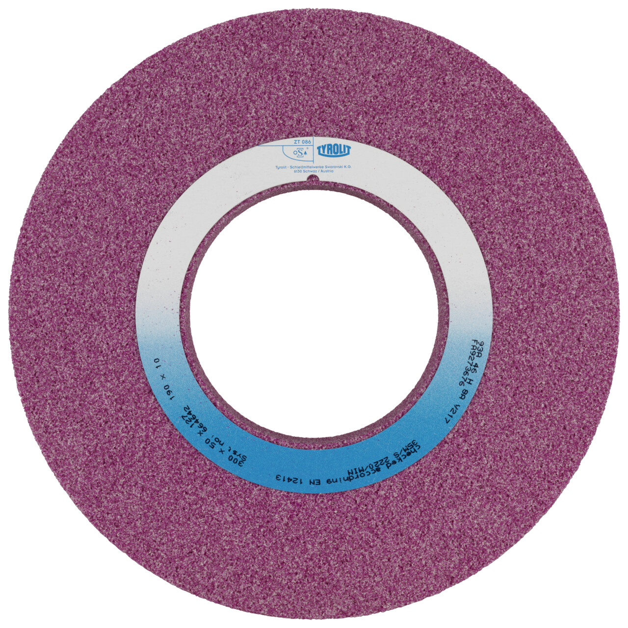 Discos de desbaste plano pendular cerámicos conv. para aceros sin alear y de baja aleación