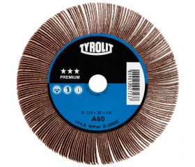 Tyrolit cepillos de láminas #1LA C X 165x50x54 A180 P01