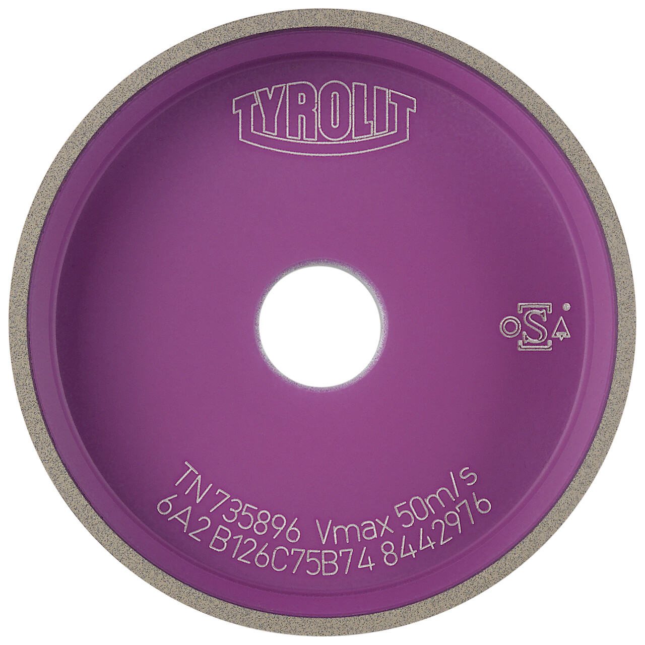 Muelas abrasivas de CBN con aglomerante de resina para rectificado en seco para acero y HSS rectificado con muelas prensadas en caliente