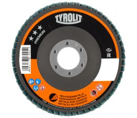 Tyrolit Discos de láminas para metales no férricos 115 #27SLA 115x22,23 CA60N-B