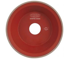 Tyrolit muelas de precisión #12V9 100x20x20 BL126-3-PD STARTEC-BASIC