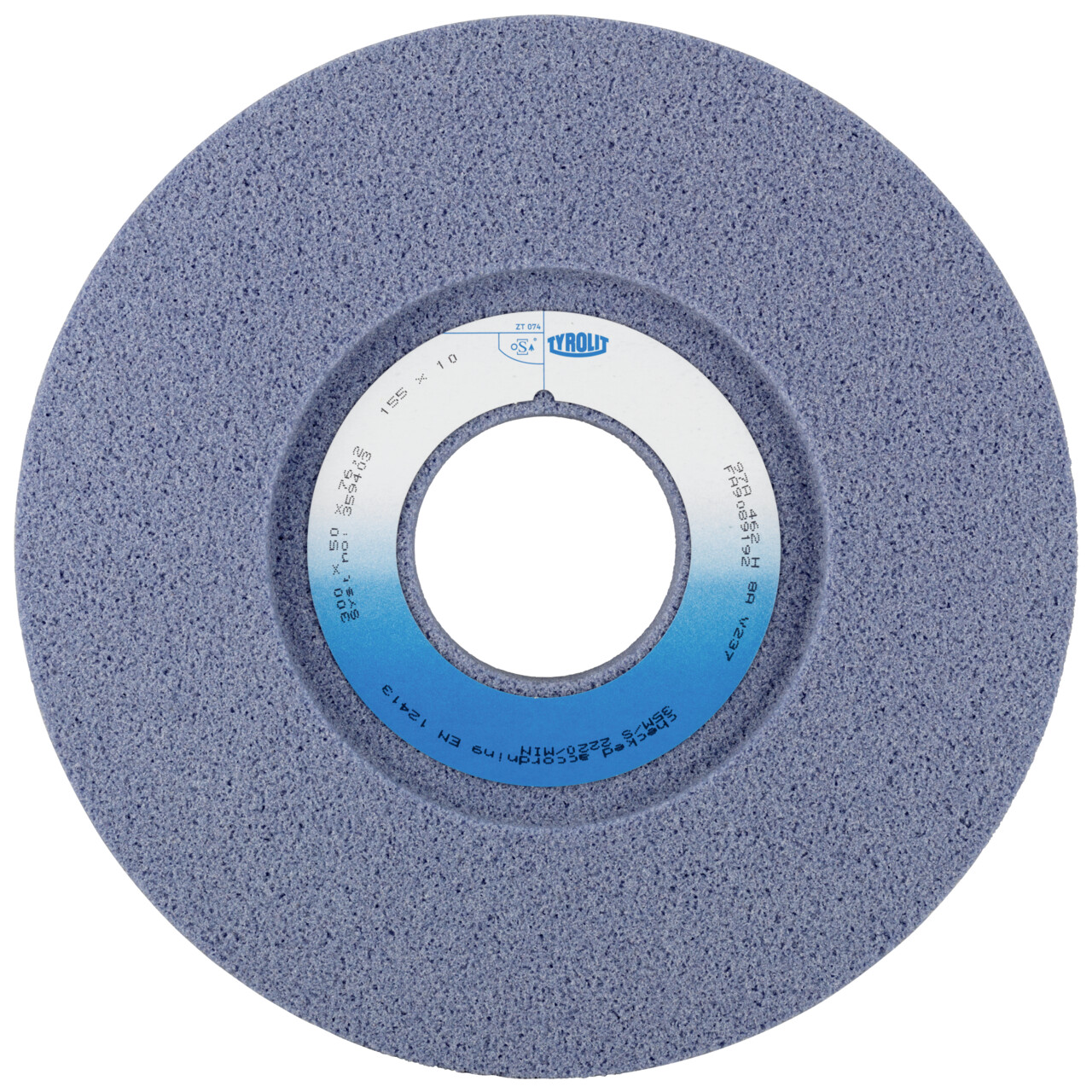 Discos de desbaste plano pendular convencionales vitrificados para aceros de alta aleación y HSS