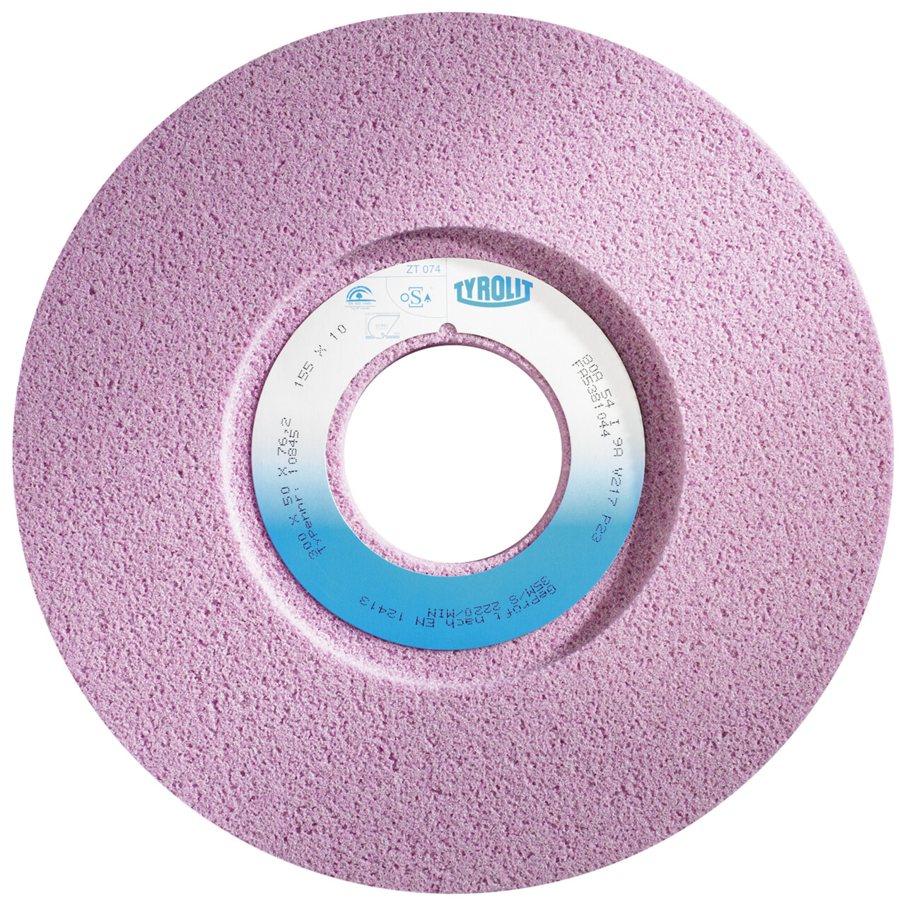 Discos de desbaste plano pendulares cerámicos convencionales para metales nobles