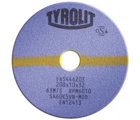 Tyrolit muelas cerámicas #1 200x8x32 SA60L5VN-MOD 63