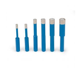 TYROLIT DDT Brocas para baldosas HEX Ø 5-14 con parafina PREMIUM cerámicos